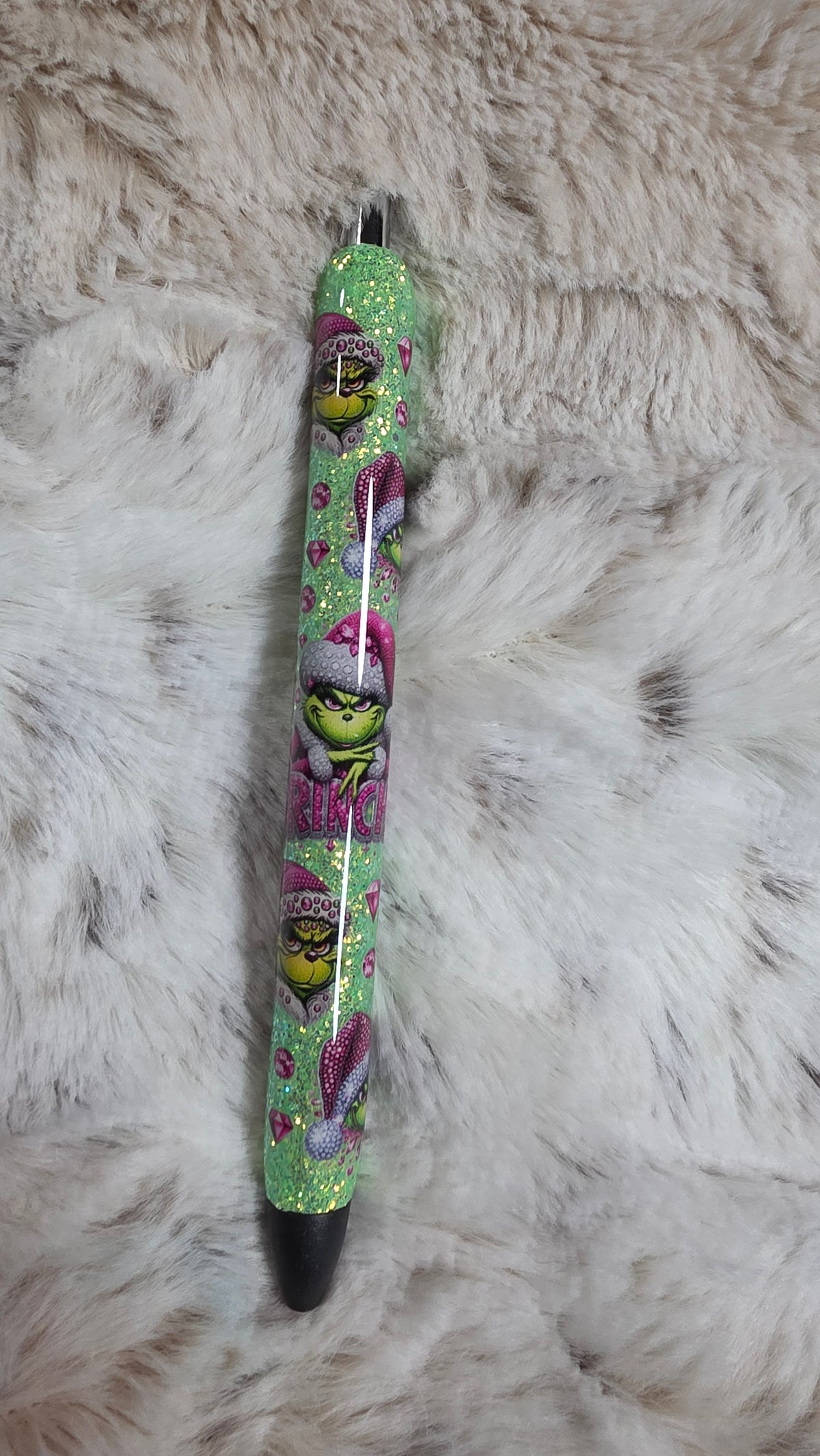 Pink Green Man