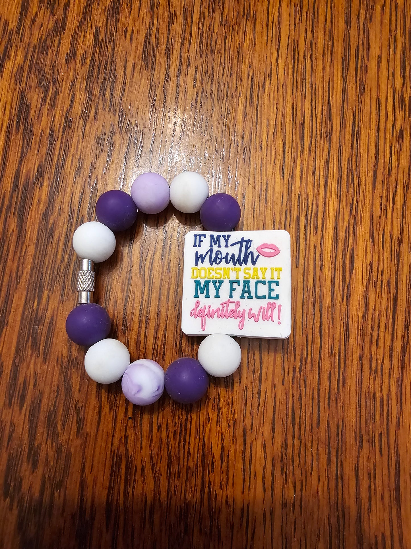 If my mouth doesn't say it my face definitely will