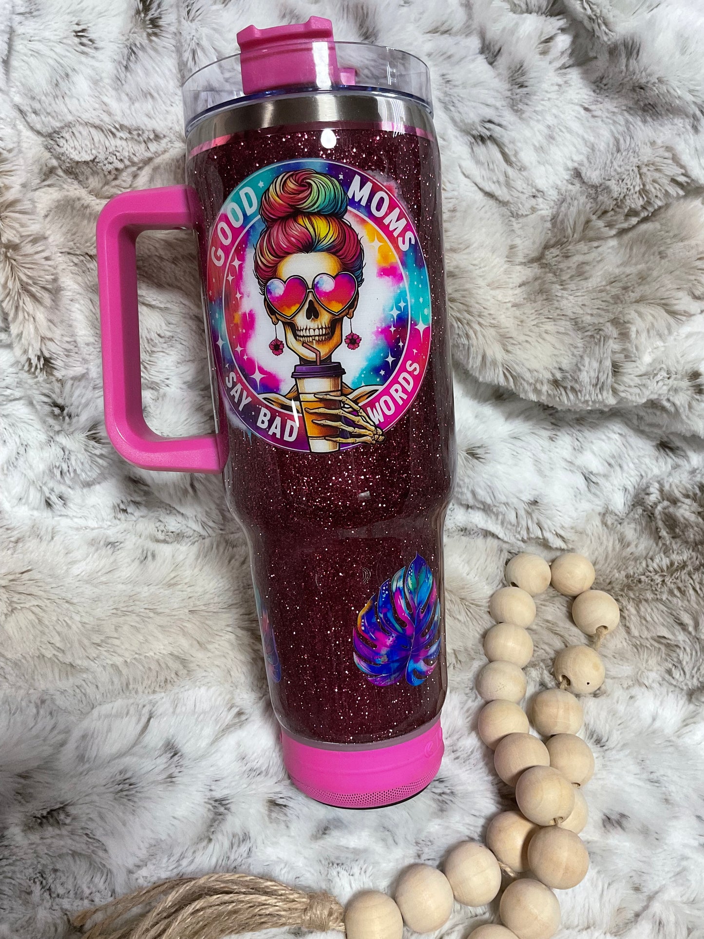 40oz Speaker Tumbler