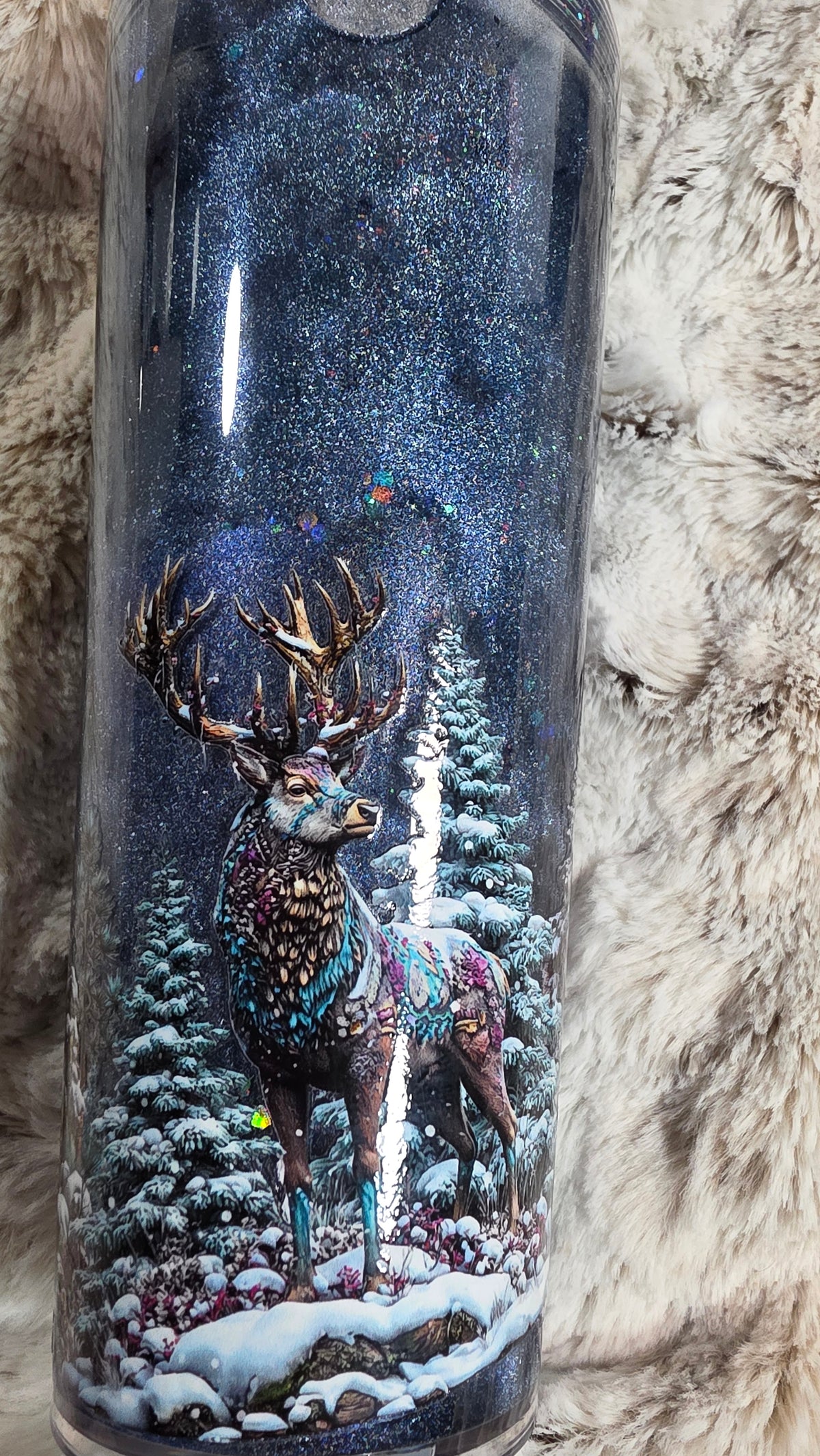 24oz Catseye Snowglobe