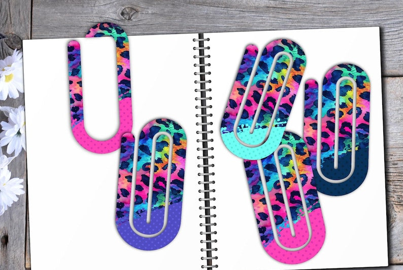 Leopard Paper Clip