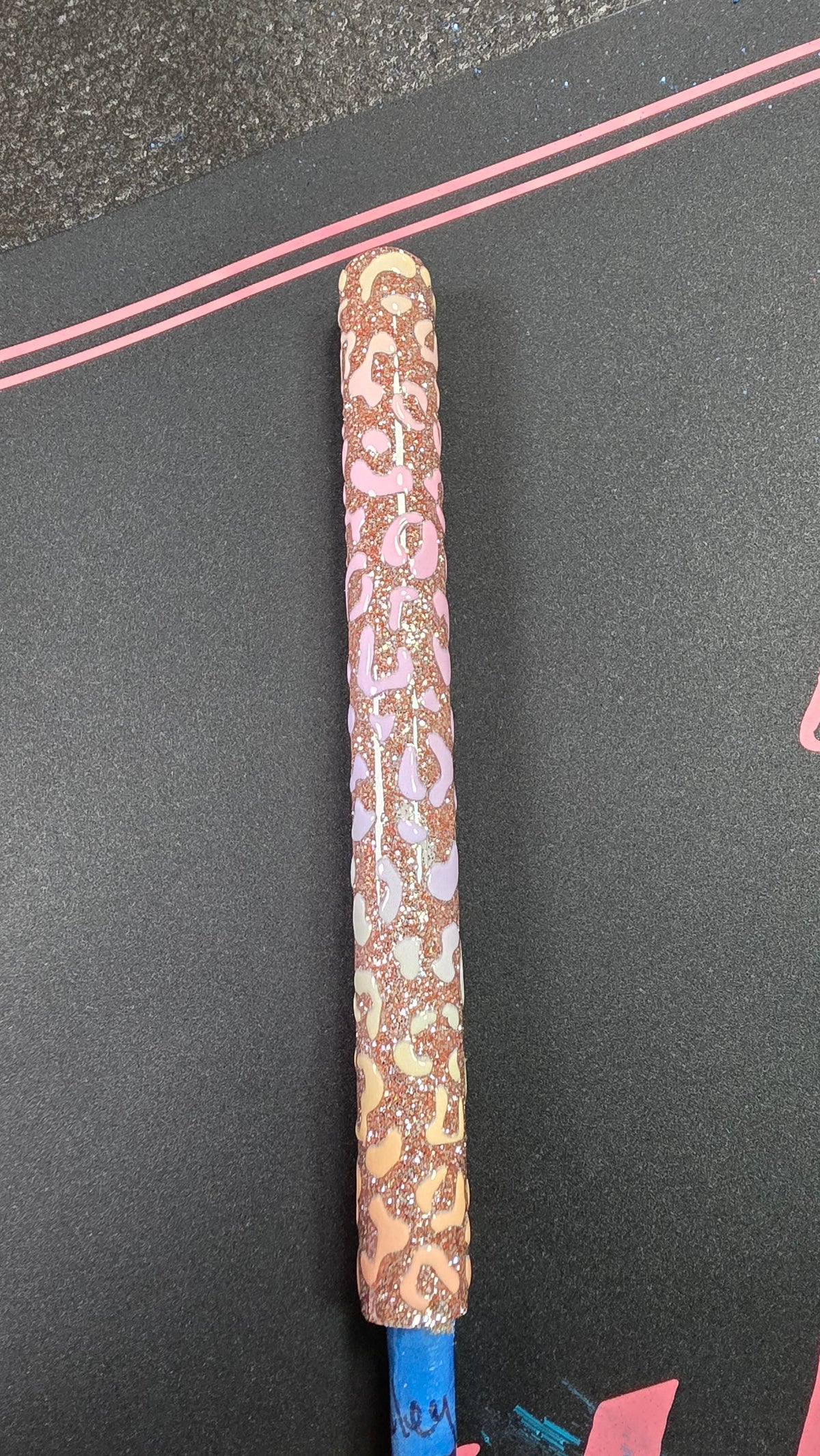 Leopard Glitter Pen