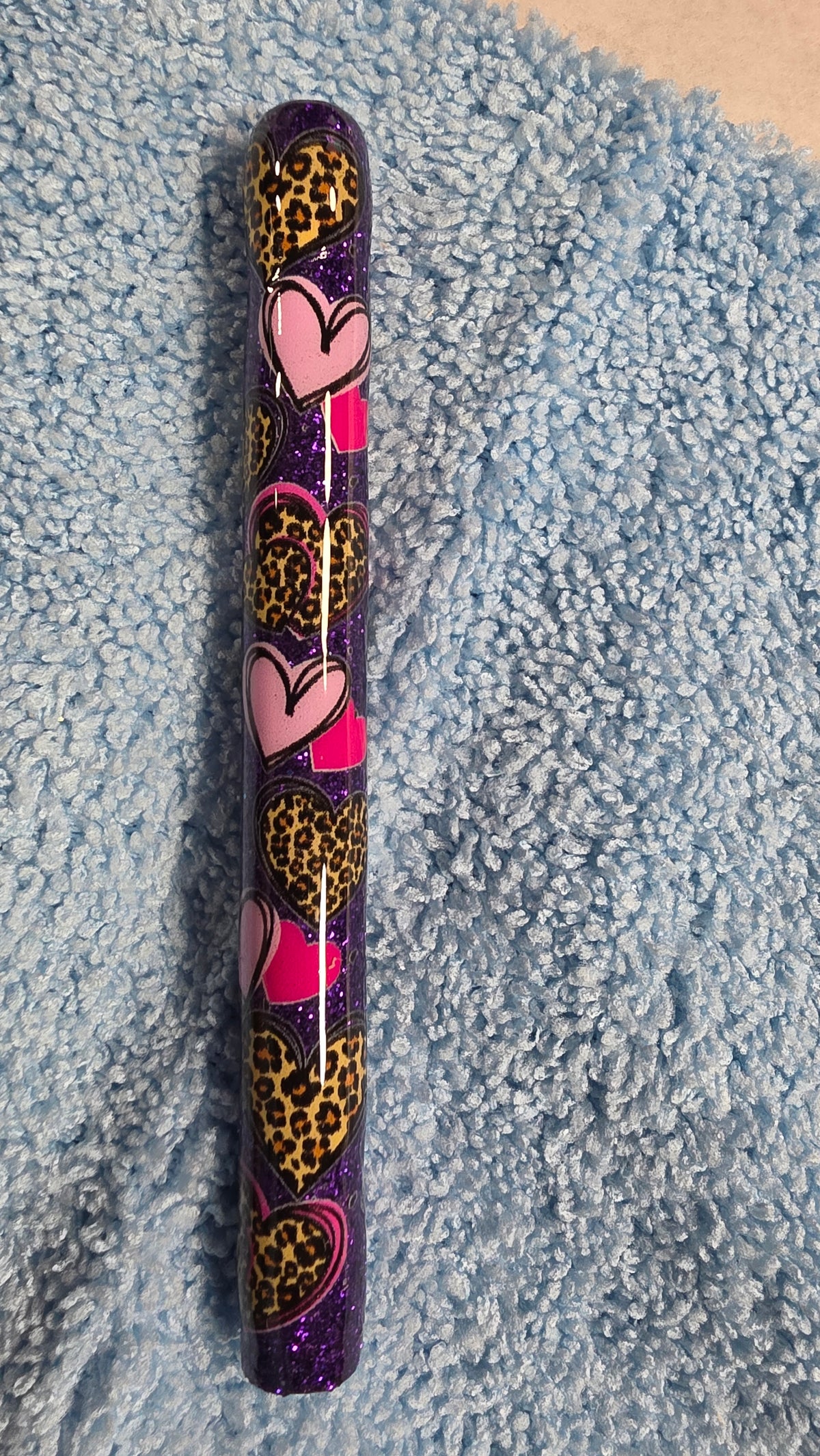 Pink Cheetah Hearts