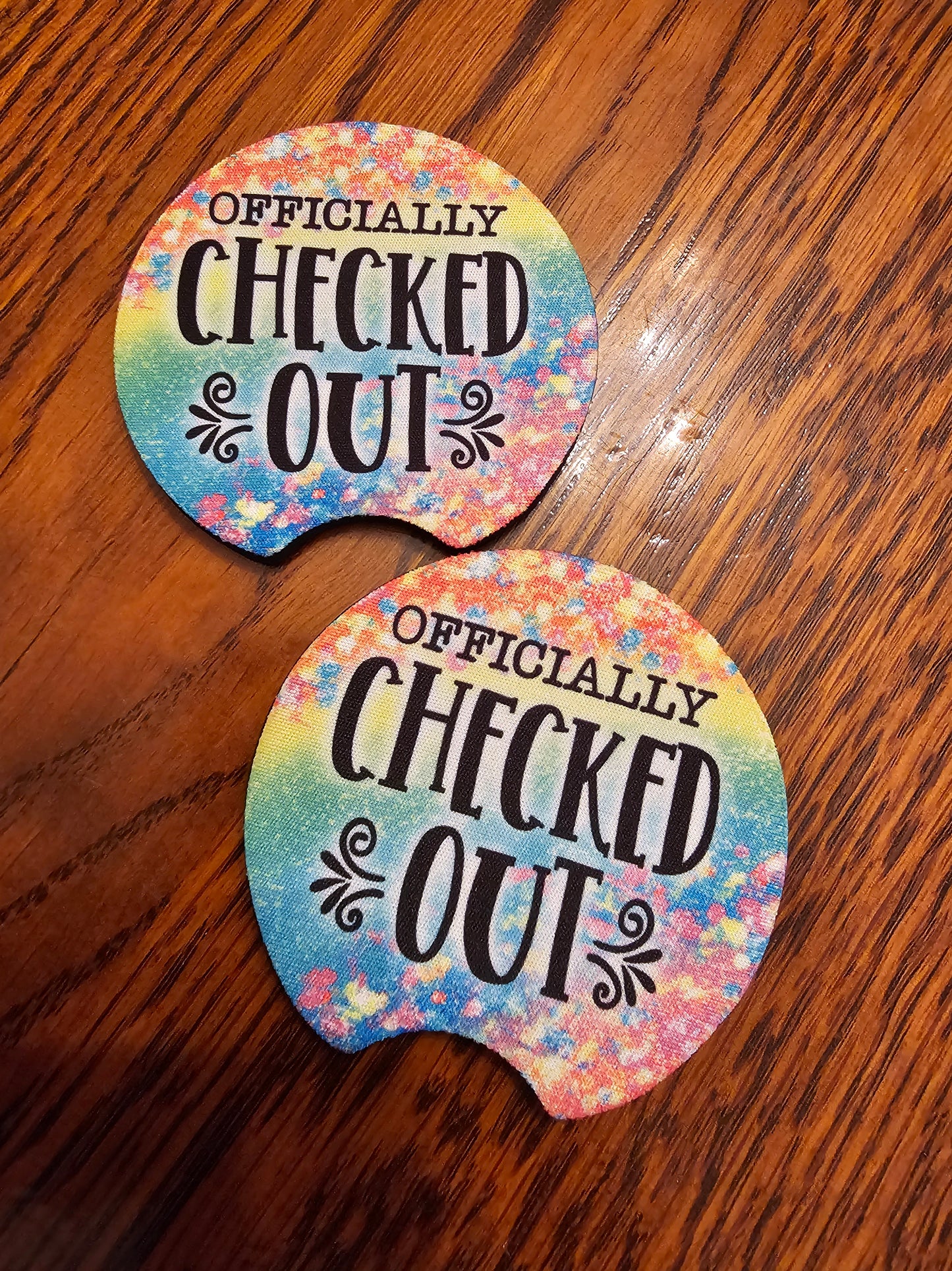 Officially checked out