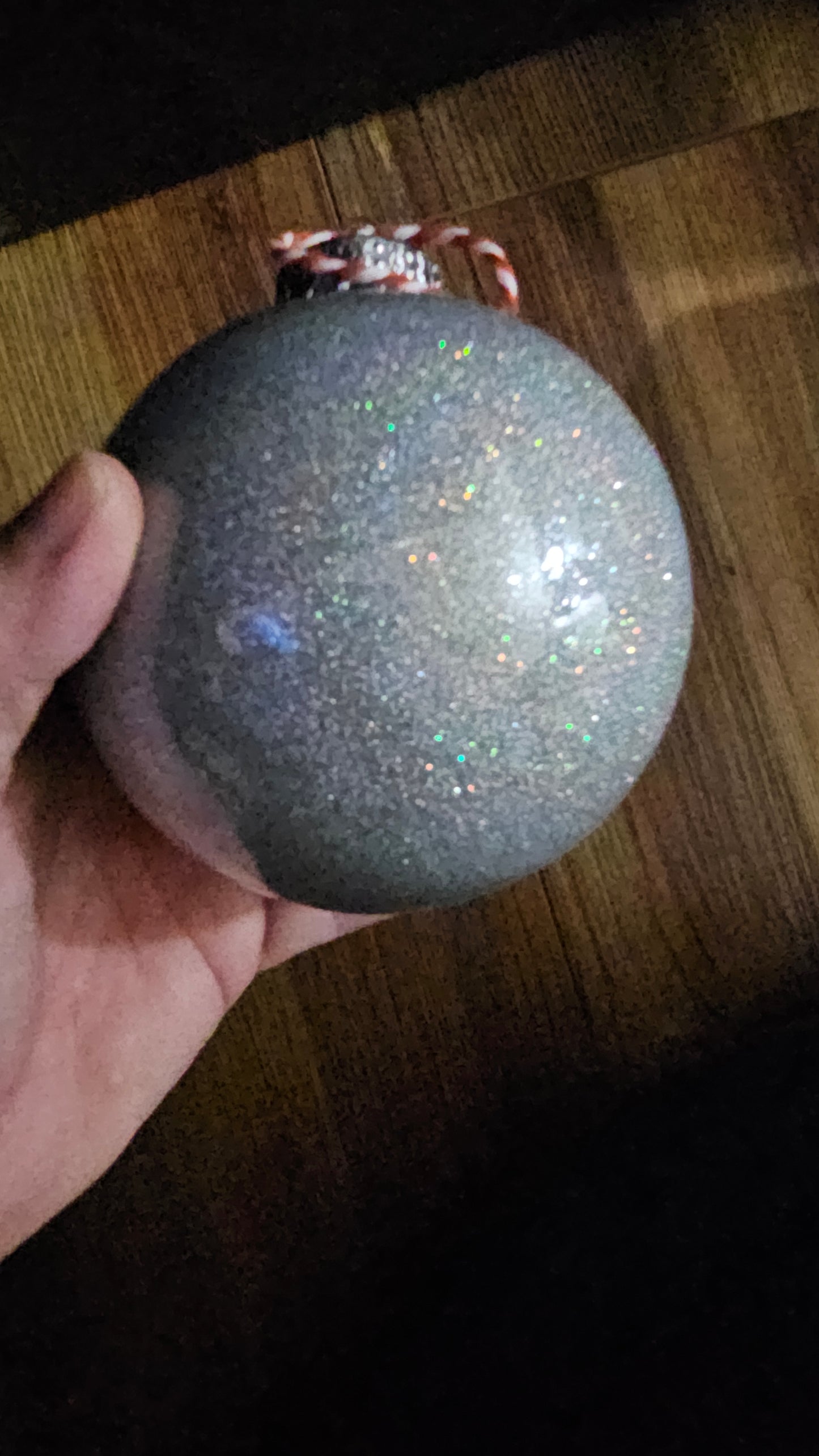 Glitter ornaments