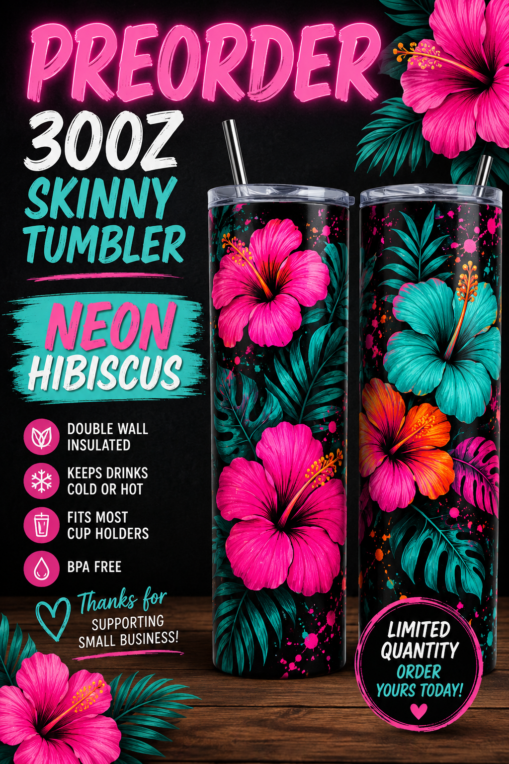 Pre-order Template Tumblers