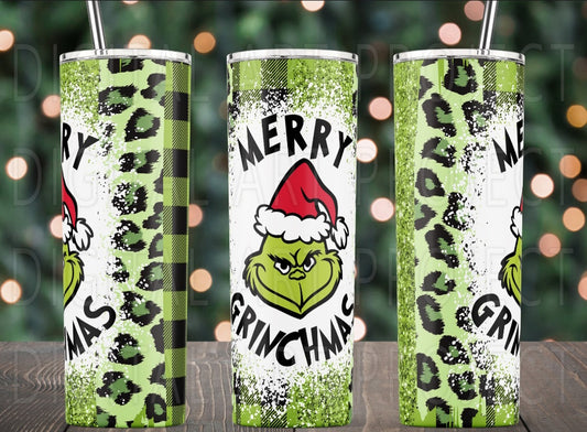 Leopard Merry Grinchmas