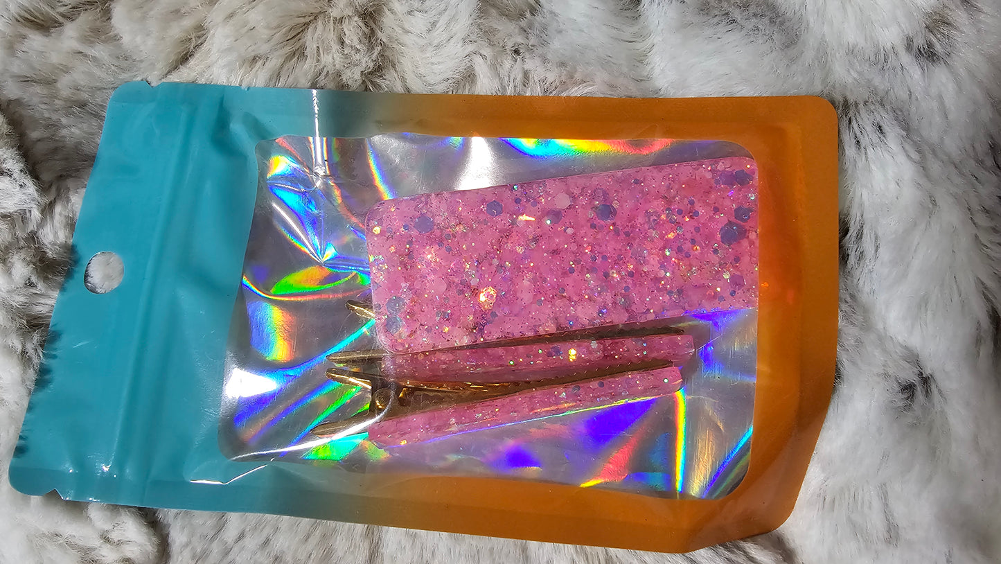 Glitter Hairclips