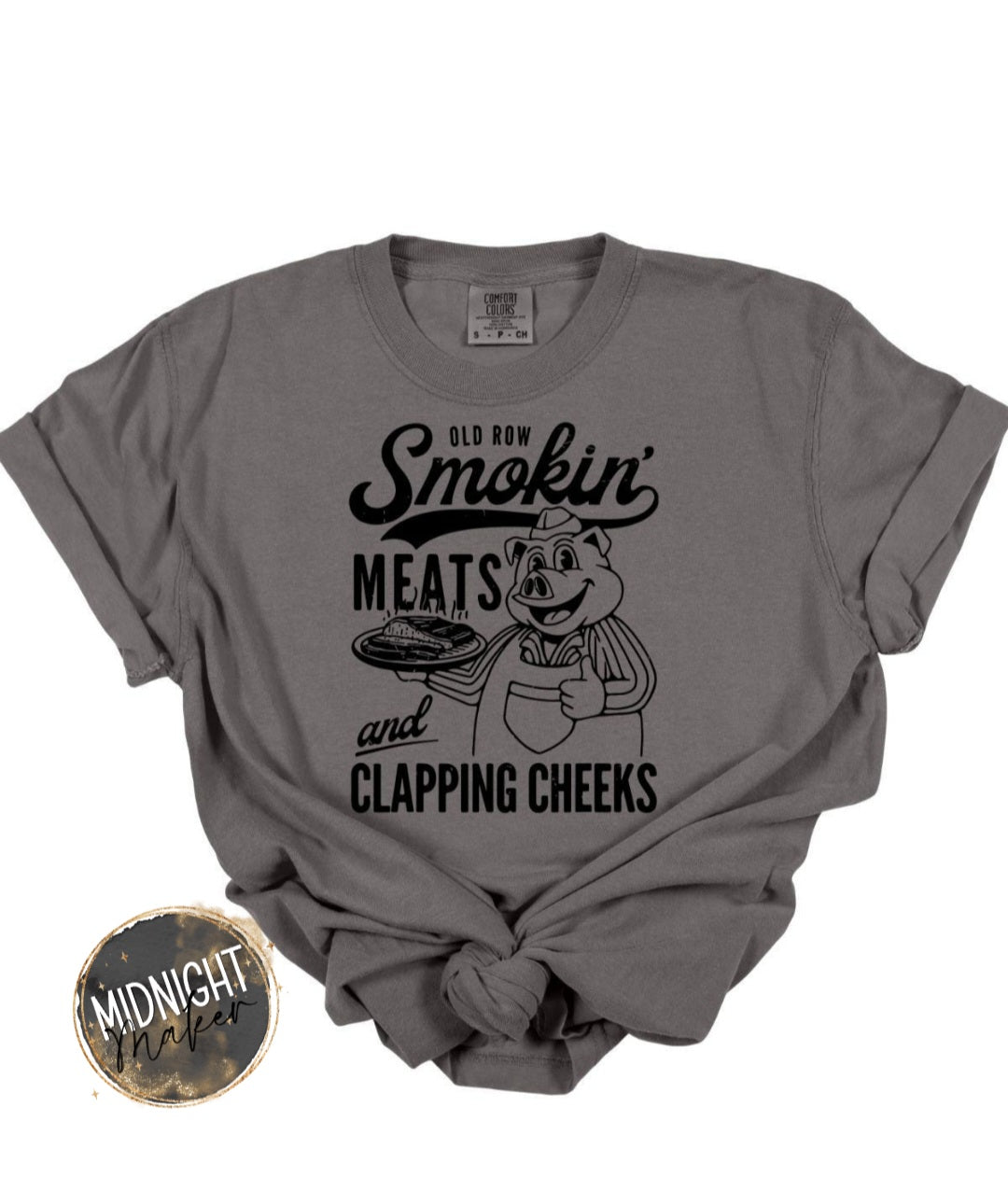 Old Row Smoking Meats And Clapping Cheeks