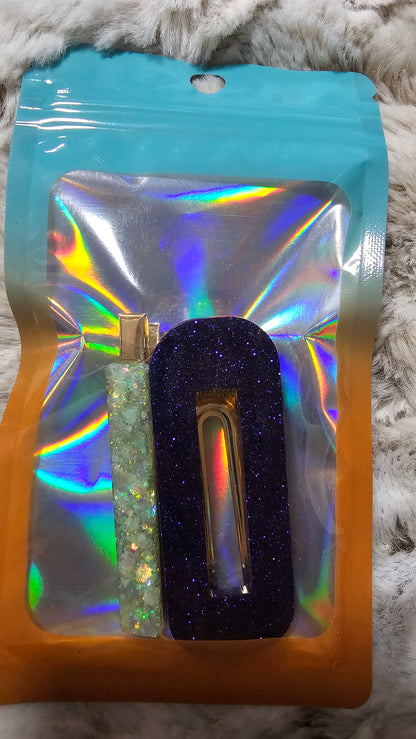 Glitter Hairclips
