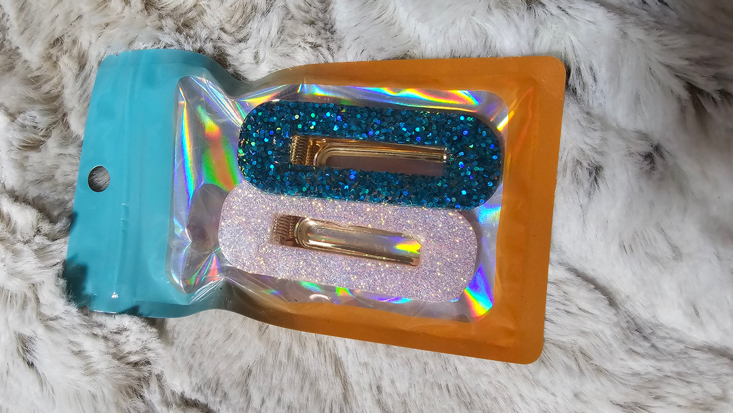 Glitter Hairclips
