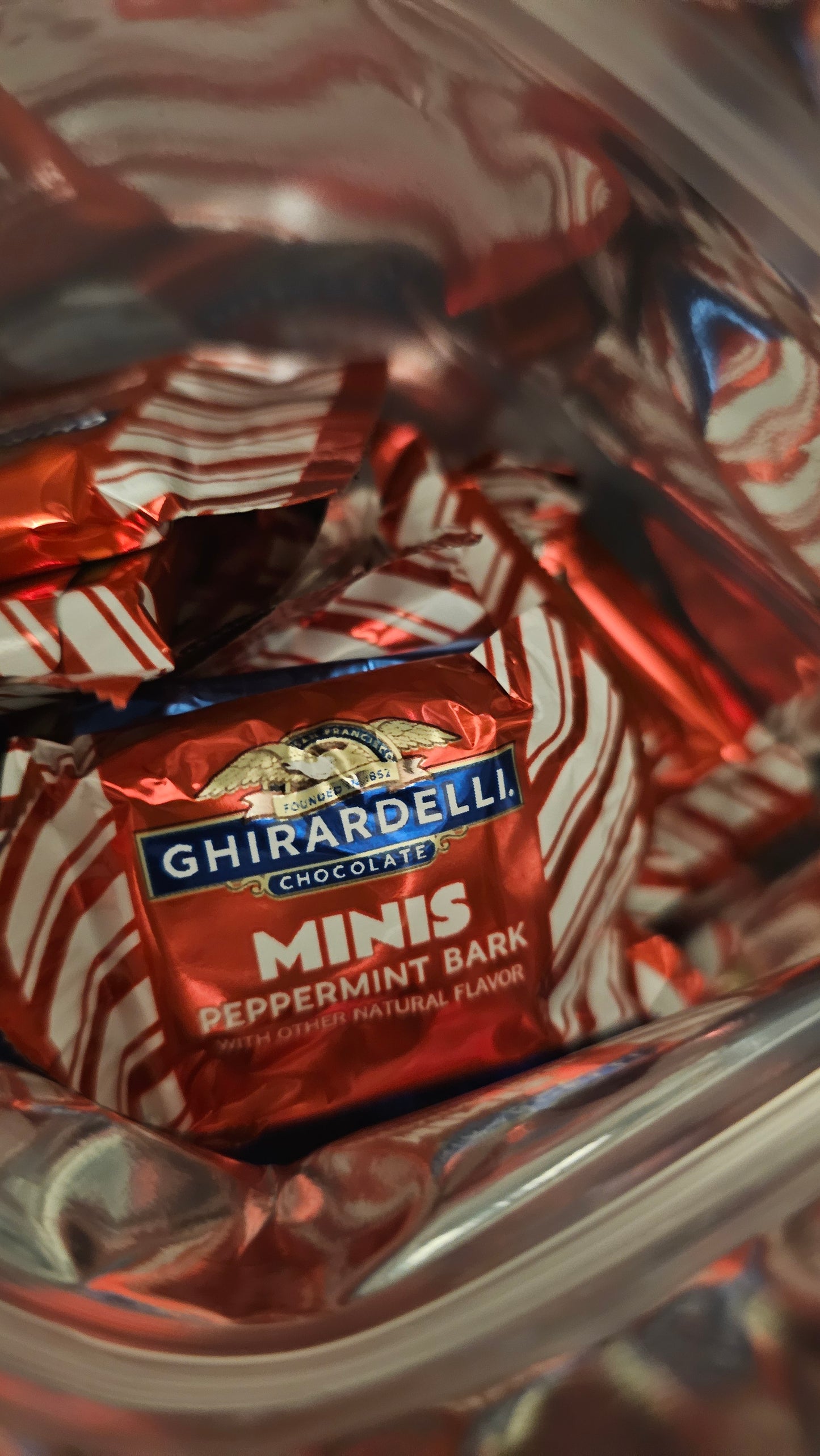 1lb Mini Peppermint Bark