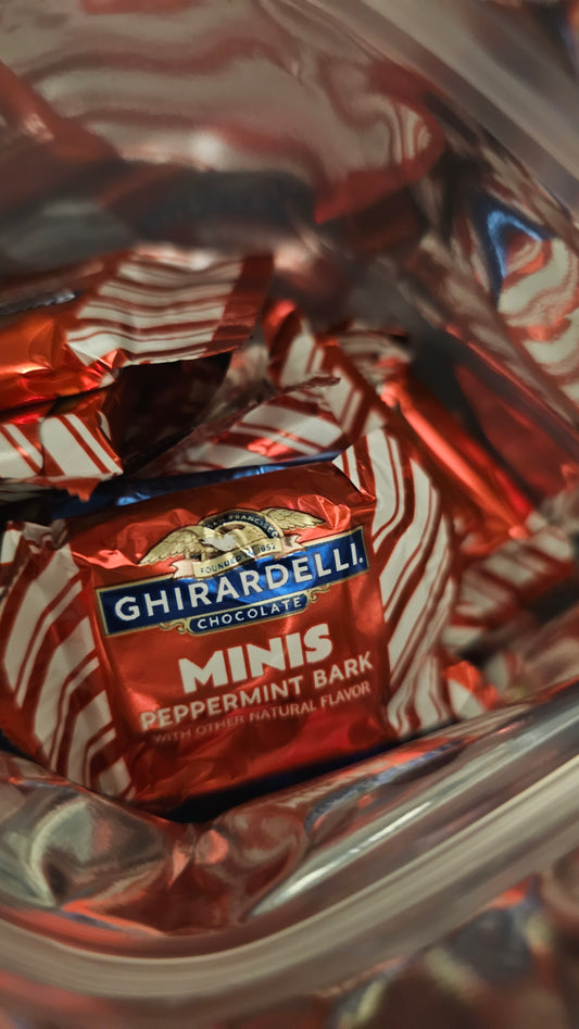 1lb Mini Peppermint Bark