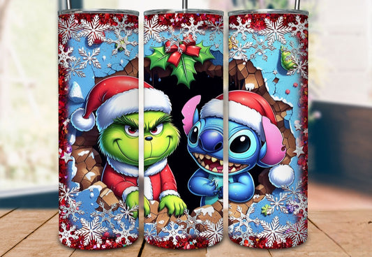 Grinch and Stitch