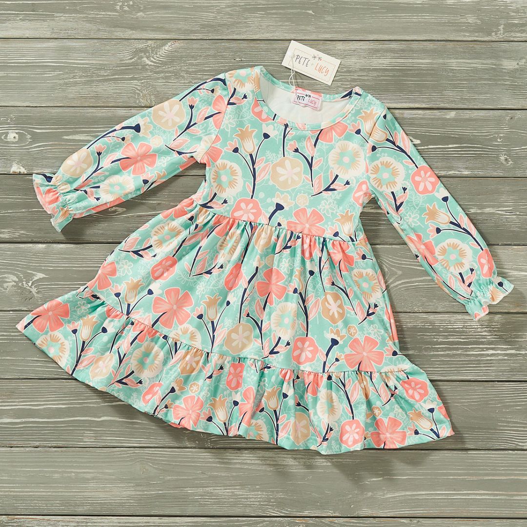 Petals in the Forest Girl Dress