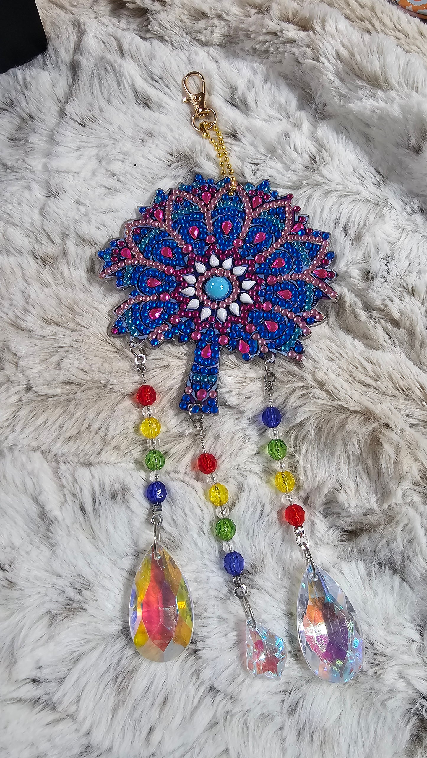 Wind chime Diamond art