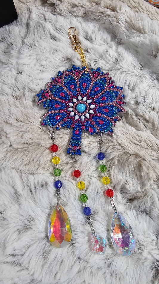Wind chime Diamond art