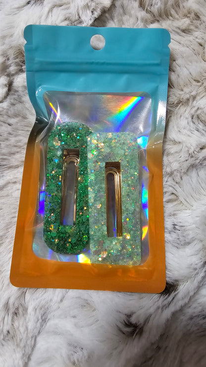 Glitter Hairclips