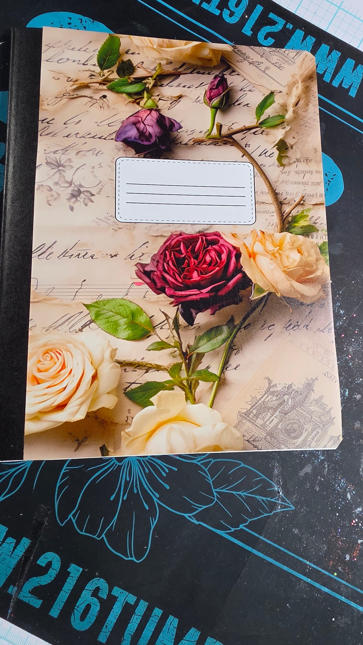 College rule notebook