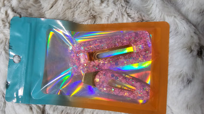 Glitter Hairclips