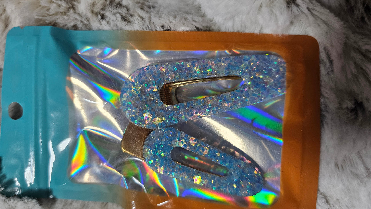 Glitter Hairclips