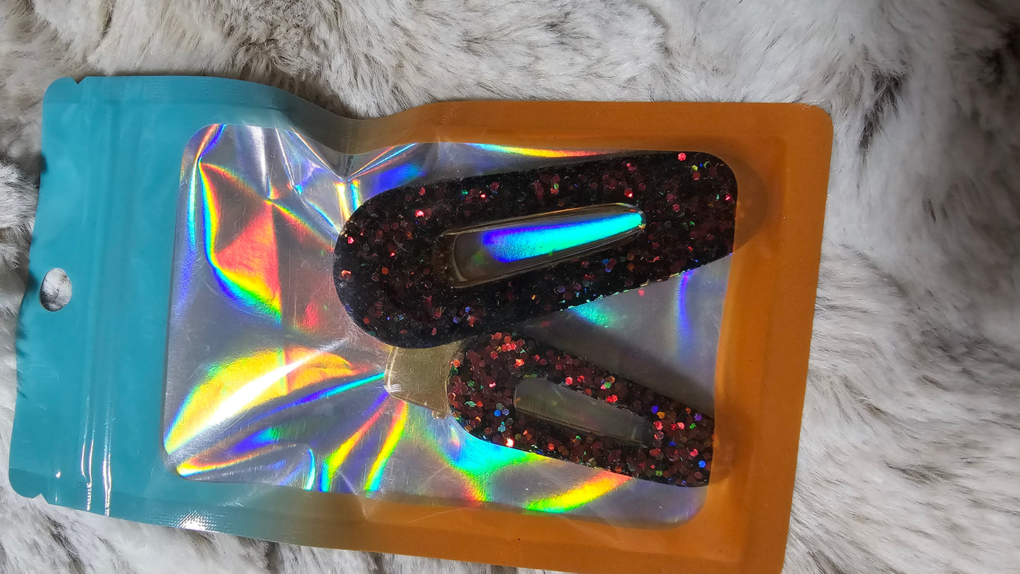 Glitter Hairclips