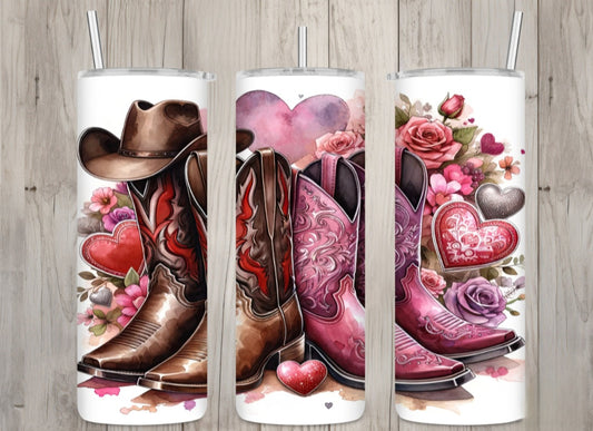 Country Couple Boots