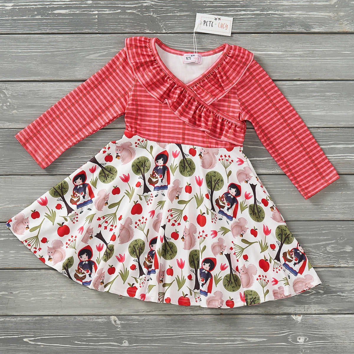 Little Red Girl Dress