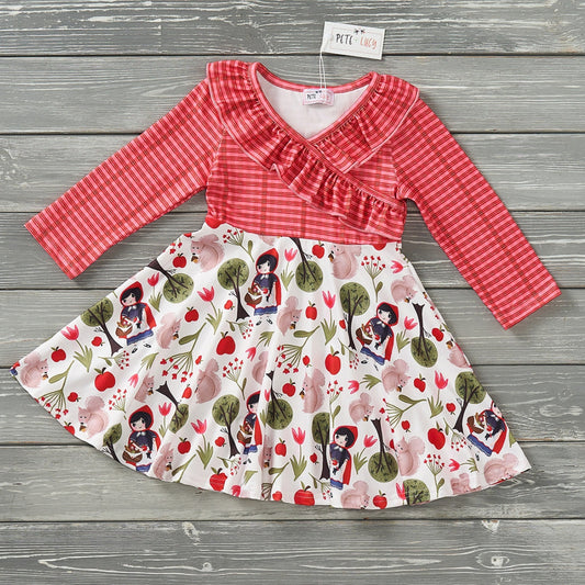 Little Red Girl Dress